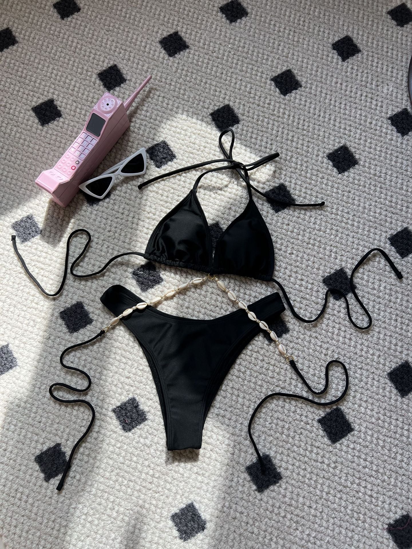 Sexy Shell Chain Bikini Swimsuit