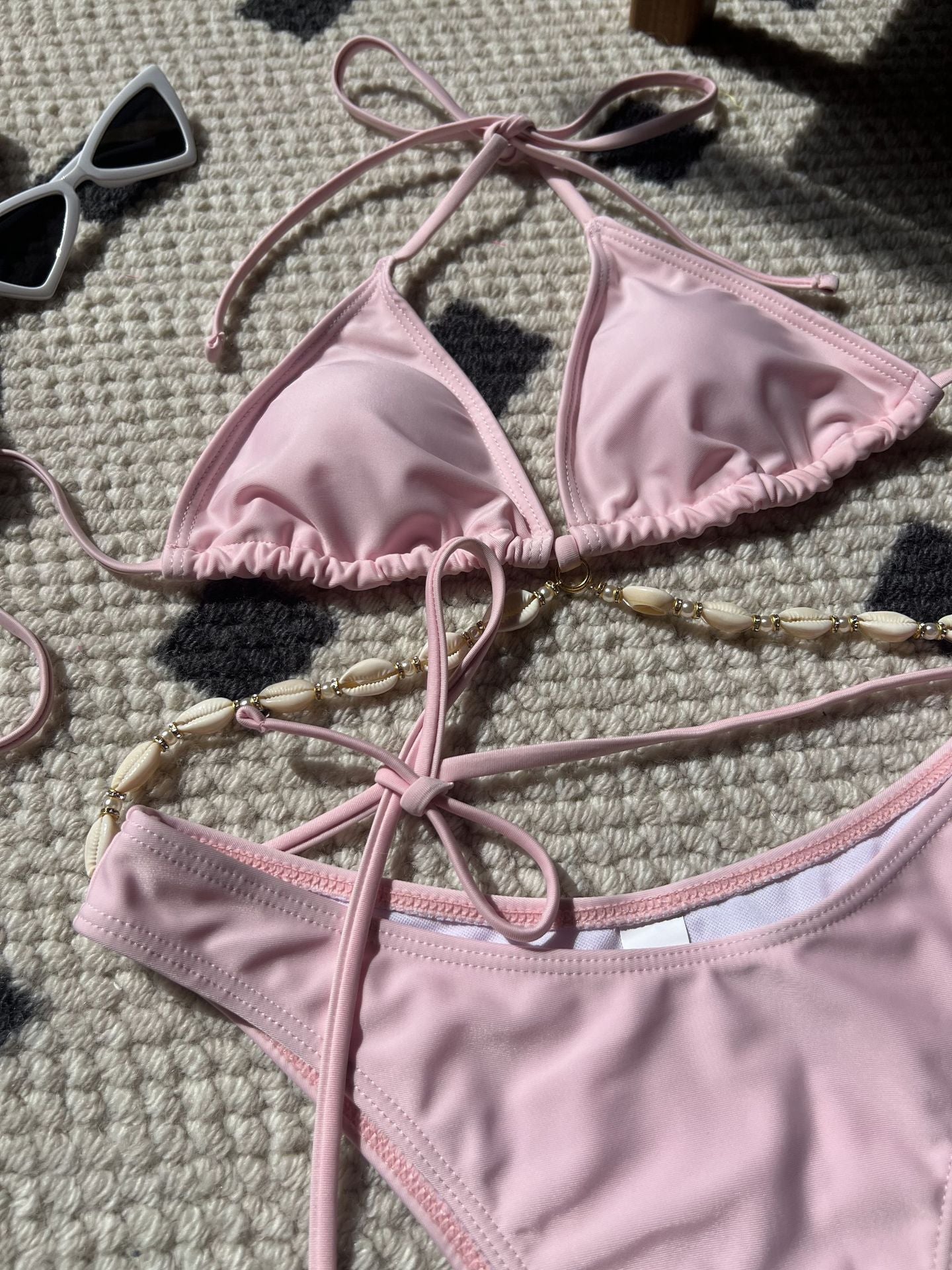 Sexy Shell Chain Bikini Swimsuit