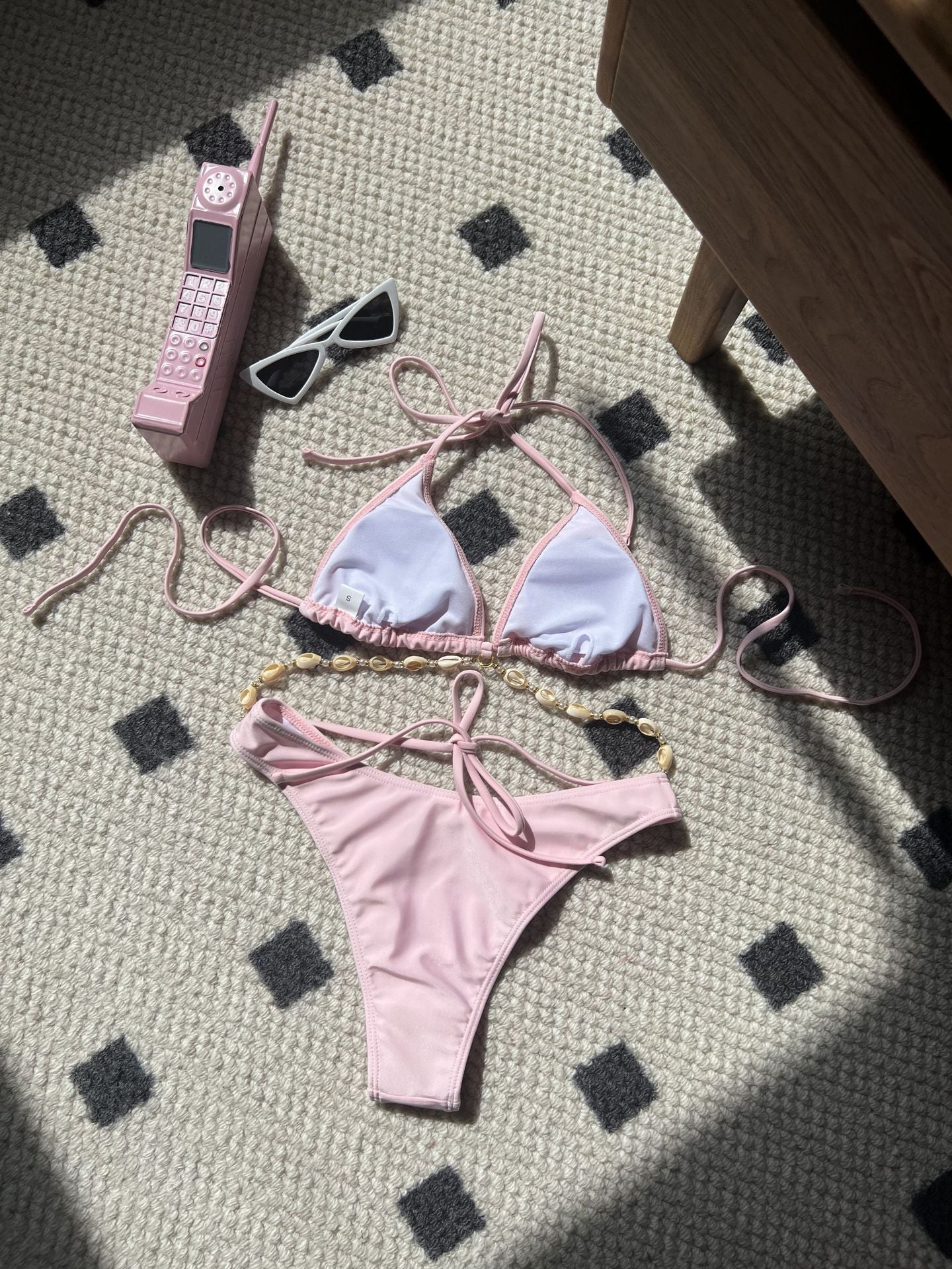 Sexy Shell Chain Bikini Swimsuit